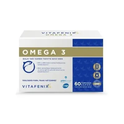 Vitafenix Omega 3 60 Kapsül
